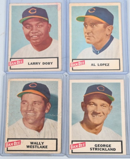 DAN-DEE CLEVELAND INDIANS BASEBALL CARD LOT