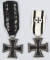 2- IMPERIAL GERMAN WWI 2ND CLASS IRON CROSS