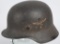 WWII LUFTWAFFE M-40 SINGLE DECAL COMBAT HELMET