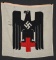 Nazi German WWII Red Cross DRK Eagle Banner Flag