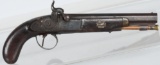 A.W. SPIES PERCUSSION 19th CENTURY, .50 PISTOL