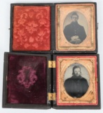 CIVIL WAR 1/9TH PLATE AMBROTYPE LOT