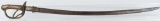 CIVIL WAR MODEL 1840 CAVALRY SWORD