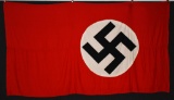 NSDAP Political Party Swastika Rally Banner Flag