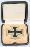 Nazi German WWII Cased 1st Class Iron Cross
