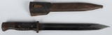 WWII MAUSER K-98 BAYONET & SCABBARD