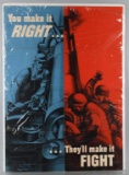 WWII U.S. WAR PRODUCTION BOARD POSTER 1942