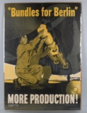 WWII U.S. POSTER BUNDLES FOR BERLIN - 1942
