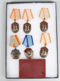 COLD WAR RUSSIAN MEDALS & IDENTIFICATION BOOKLET