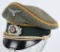 WWII NAZI GERMAN HEER CAVALRY OFFICER VISOR HAT