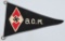 WWII NAZI GERMAN HITLER YOUTH B.D.M. PENNANT FLAG