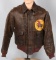 WWII US ARMY AIR FORCE A-2 JACKET 4TH RECON SQUAD