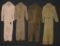 WWII U.S. ARMY AIR FORCE FLYING SUIT LOT - 4 SUITS