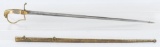 U.S. 1821 REGULATION OFFICER INFANTRY SWORD
