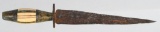 C1810 - 1820 SPANISH PLUG BAYONET - FIGHTING KNIFE