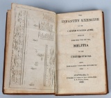 1820 U.S. ARMY INFANTRY MANUAL - BOOK