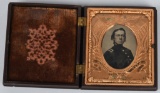 CIVIL WAR 1/6 TINTYPE OFFICER THERMOPLASTIC CASE
