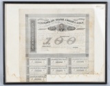 CIVIL WAR CONFEDERATE 1863 $100 BOND