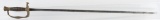 M 1860 FIELD & STAFF OFFICER SWORD ETCHED BLADE
