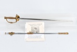 CIVIL WAR VETERAN 1881 PRESENTATION SWORD