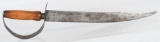 19TH CENTURY ERA D-GUARD BOWIE KNIFE
