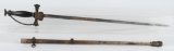 19TH CENT. AMES MFG FRATERNAL - MILITIA TYPE SWORD