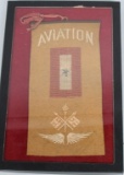 WWI U.S. ARMY AIR SERVICE SON IN SERVICE FLAG