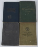 WWI U.S. NAVY MANUAL 4 BOOK LOT