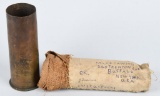 WWI ARTILLERY SHELL SOUVENIR IN MAILING PACKAGE
