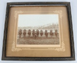 IMPERIAL GERMAN CAVALRY SQUAD PHOTO - ALSACE