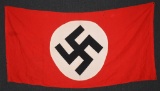 WWII NAZI GERMAN VEHICLE IDENTIFICATION FLAG