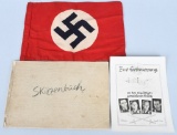 WWII NAZI GERMAN SKETCHBOOK REMEMBER SERVICE