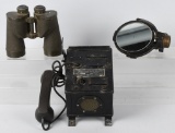 WWII SIGNAL CORPS LOT, EE-91 TELEPHONE & MORE
