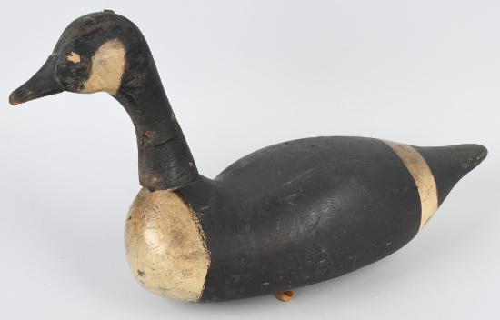 CANADIAN GOOSE HUNTING DECOY MARKED U.S. - S.S.