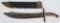 19th CENT. BRASS HILT SHORT SWORD, SPAN. AM 1898