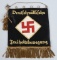 WWII NAZI GERMAN DVFB TABLE FLAG C1920S