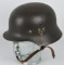 WWII NAZI GERMAN M 35 SINGLE DECAL ARMY HELMET