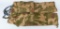 WWII NAZI GERMAN SWAMP MARSH CAMO TROUSERS & SUSP.