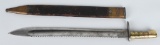 19th CENT. GERMAN SAW BACK SHORT SWORD, 1869