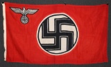 WWII NAZI GERMAN STATE FLAG & ENSIGN REICHDIENSTE