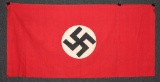 WWII NAZI GERMAN NSDAP FLAG - BANNER