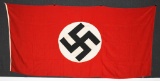 WWII NAZI GERMAN NSDAP FLAG - LARGE