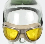 WWII U.S. AAF AN 6530 GOGGLES - AMBER - YELLOW