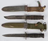 WWII USN MK2 KABAR FIGHTING KNIFE M 3 KNIFE