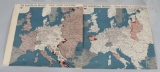 WWII 1944 OSS RESTRICTED MAPS (2) EUROPEAN FRONT