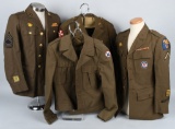 WWII U.S. ARMY PACIFIC THEATER UNIFORM LOT (4)
