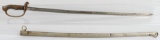WWII JAPANESE OFFICER SWORD & SCABBARD