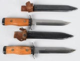 POLISH PARATROOPER KNIFE LOT - 1950S