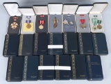 UNITED STATES CASED MEDALS NEWER MANUFACTURE 20