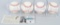 A group of 4 MLB signed baseballs